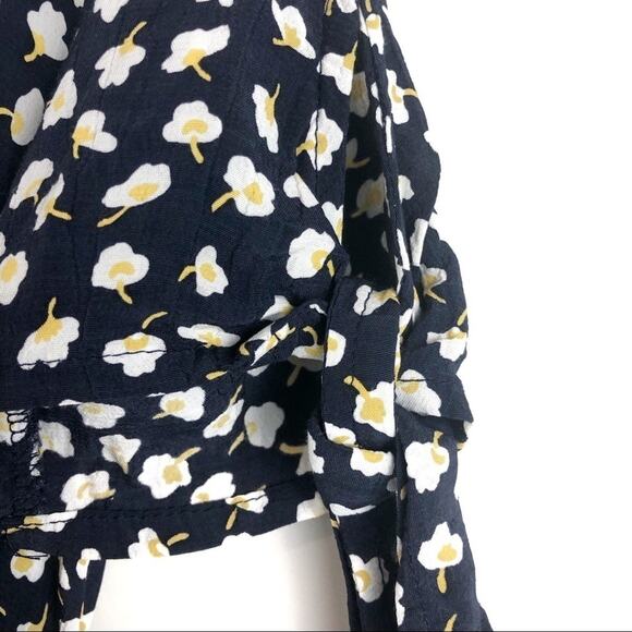 FAITHFULL THE BRAND Brigit Navy Floral Mini Dress - Picture 6 of 11